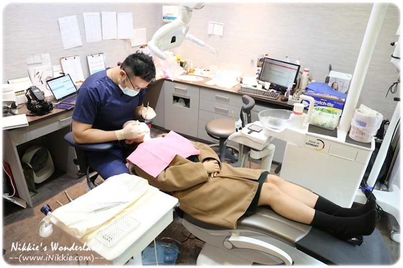 牙齒美白-居家美白-台北-悅庭牙醫-診療過程-2-Nikkie