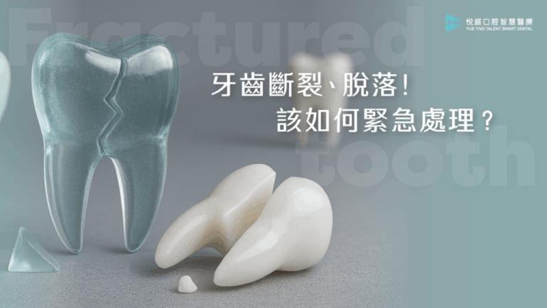 牙齒斷裂、脫落！該如何緊急處理？
